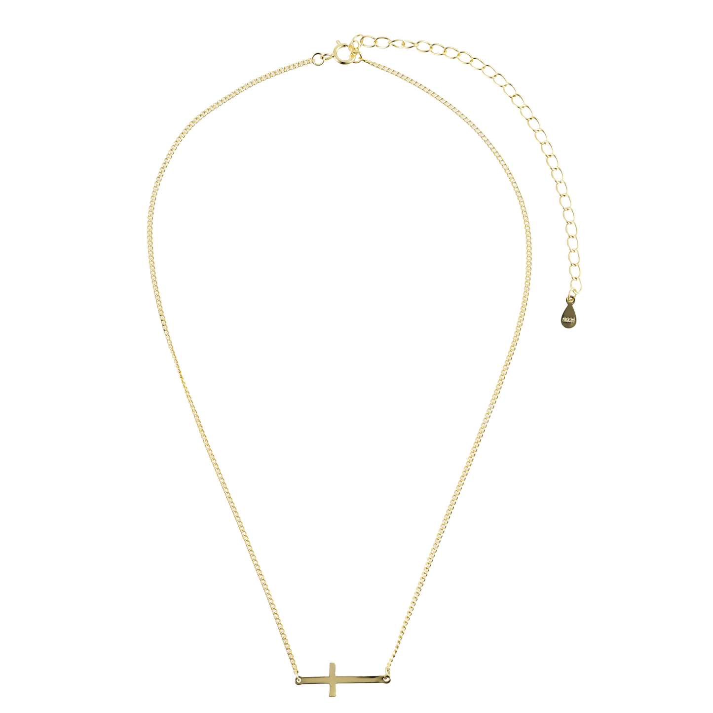 Κολιέ choker με σταυρό Mar and Mar Loxley από Ασήμι 925