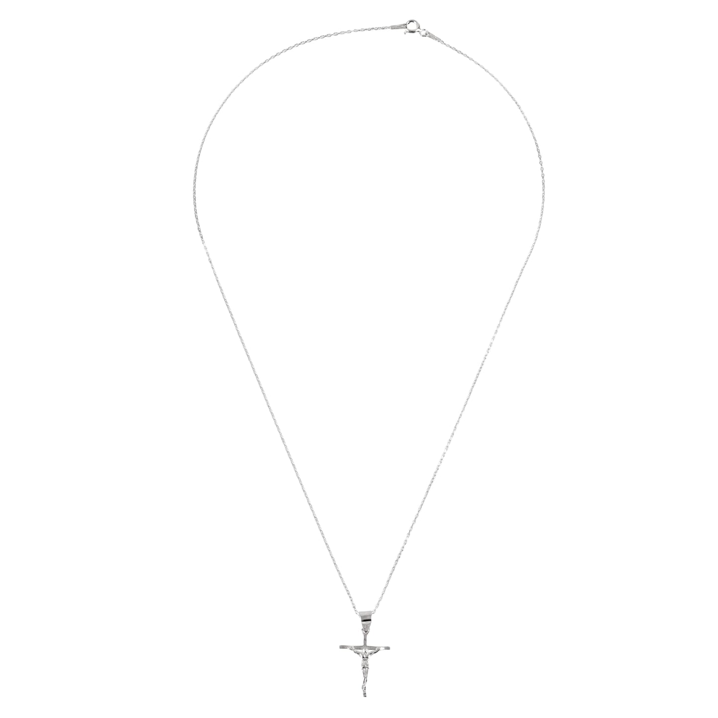 Κολιέ σταυρός Mar and Mar Jesus Cross IV από ασήμι 925