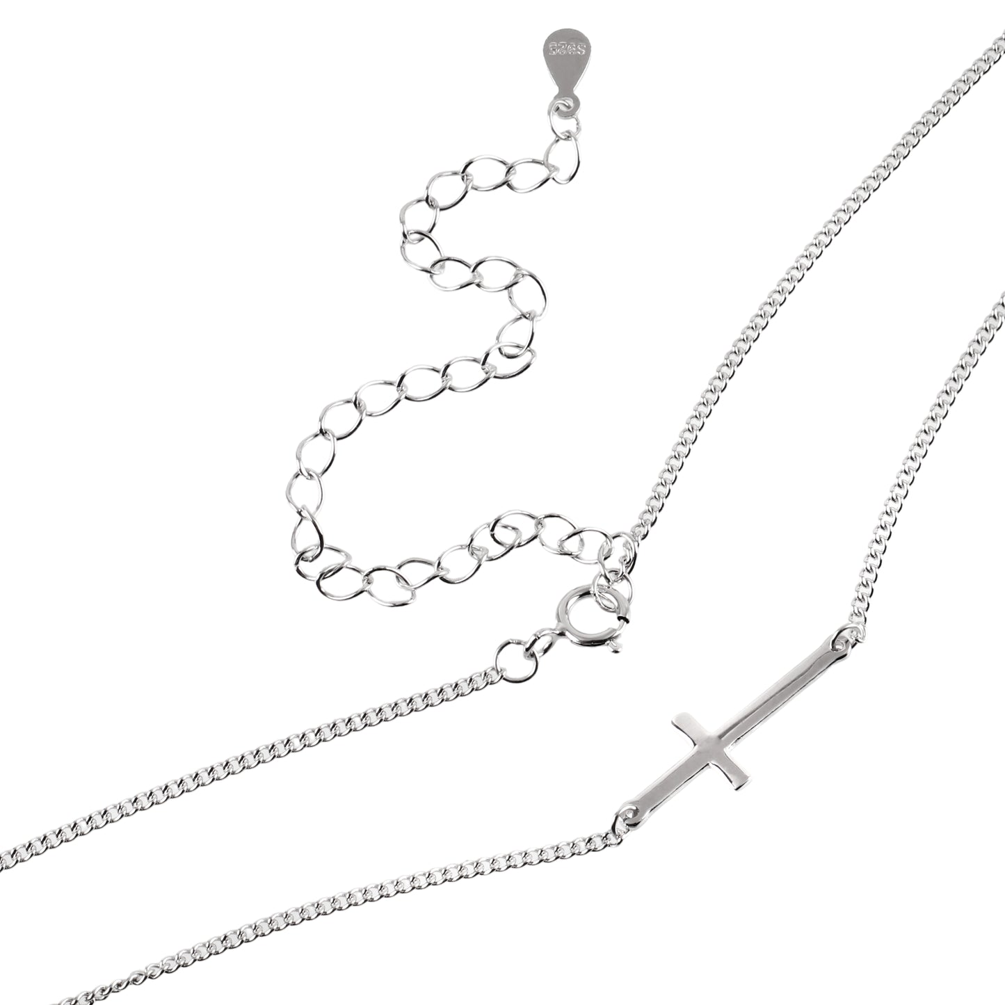 Κολιέ choker με σταυρό Mar and Mar Loxley από Ασήμι 925