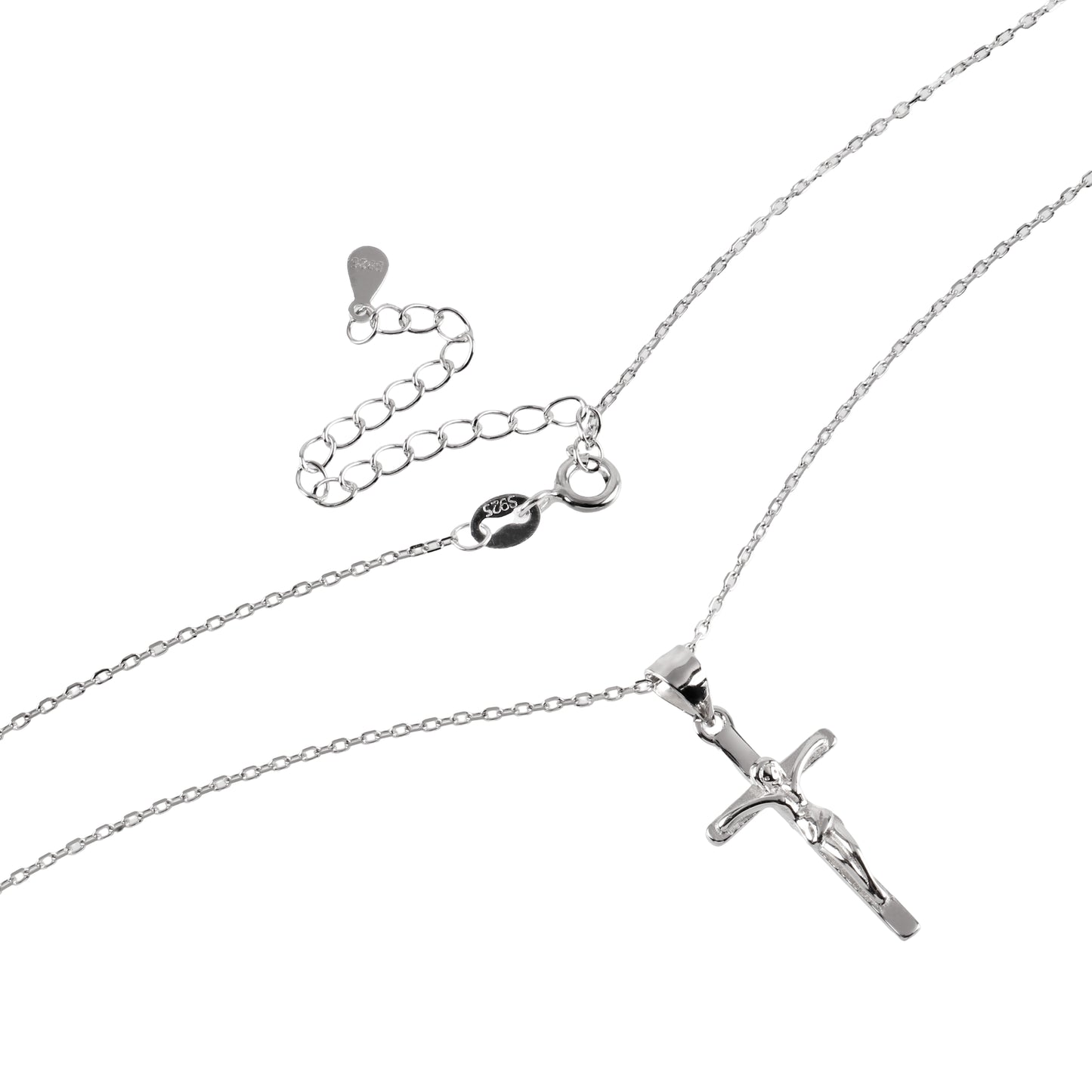 Κολιέ με σταυρό Mar and Mar Jesus Cross S925 από Ασήμι 925