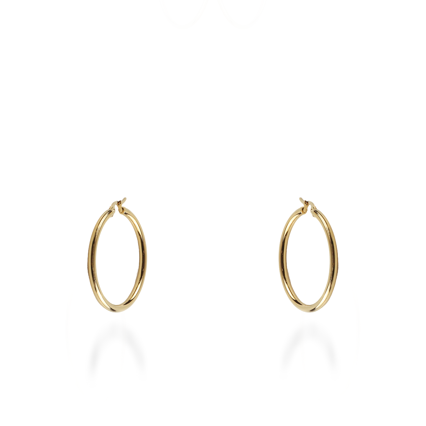 Σκουλαρίκια κρίκοι Mar and Mar Aubrey από ανοξείδωτο ατσάλι