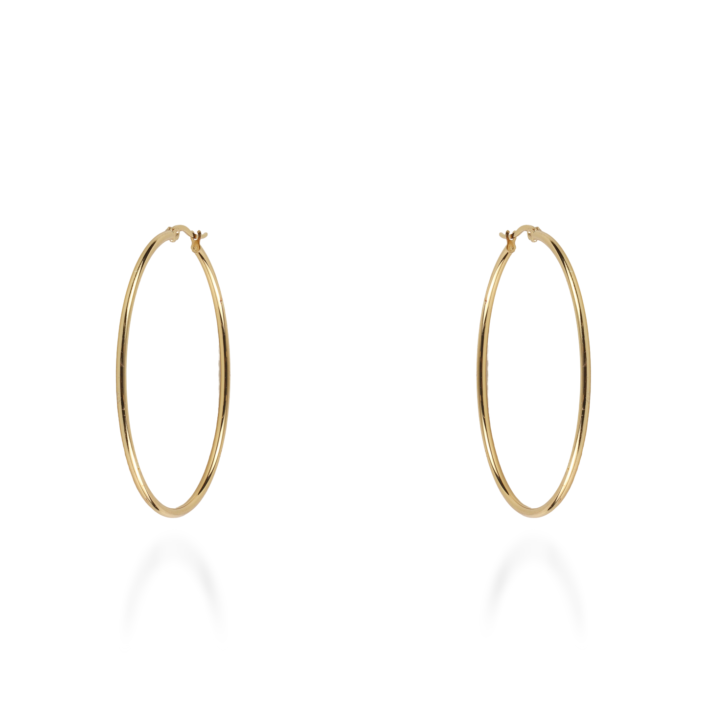 Σκουλαρίκια κρίκοι Mar and Mar Aubrey από ανοξείδωτο ατσάλι