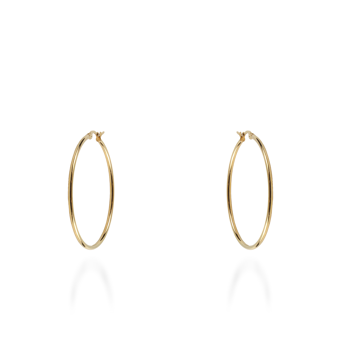 Σκουλαρίκια κρίκοι Mar and Mar Aubrey από ανοξείδωτο ατσάλι