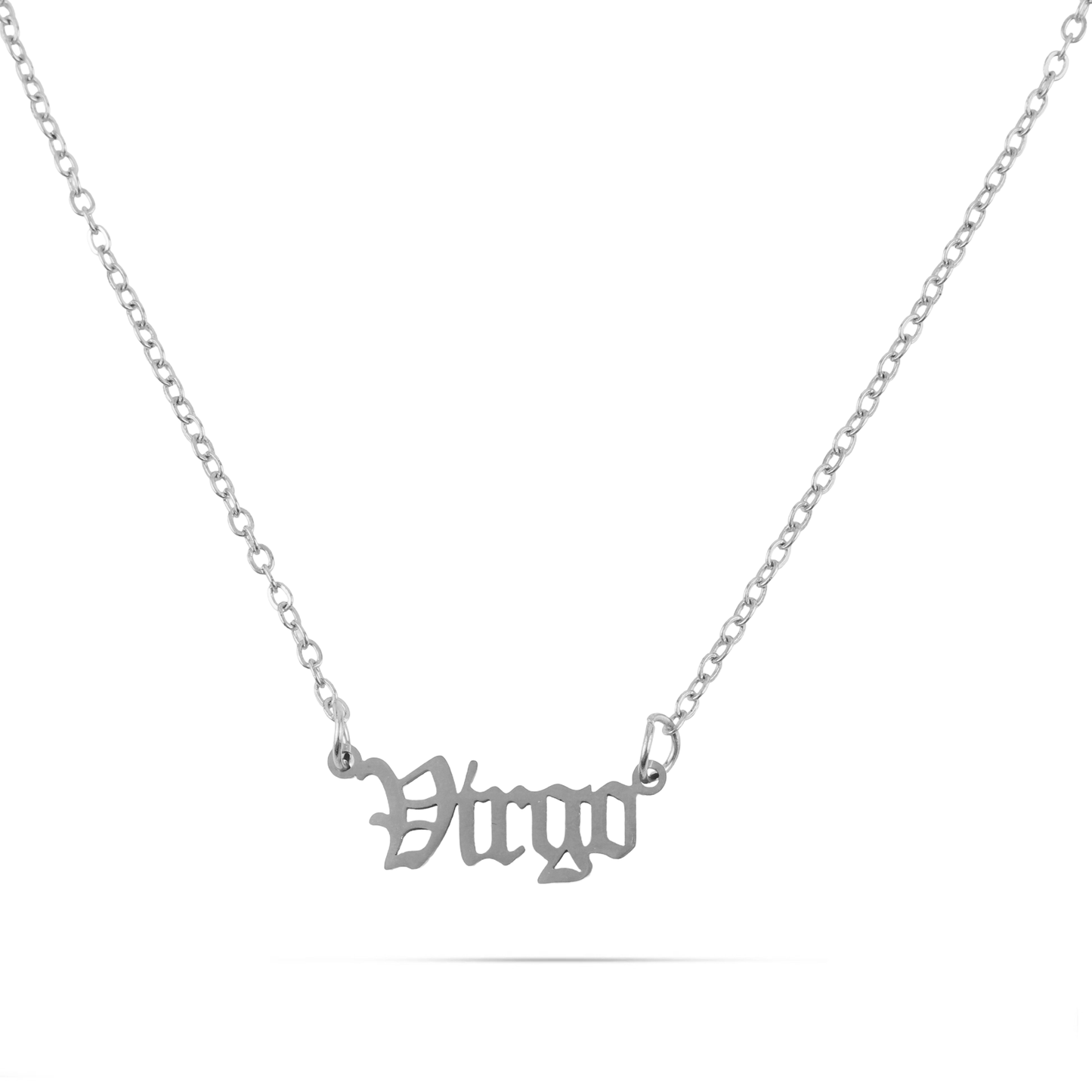 Κολιέ με ζώδιο Παρθένος Mar and Mar Virgo Silver από ανοξείδωτο ατσάλι