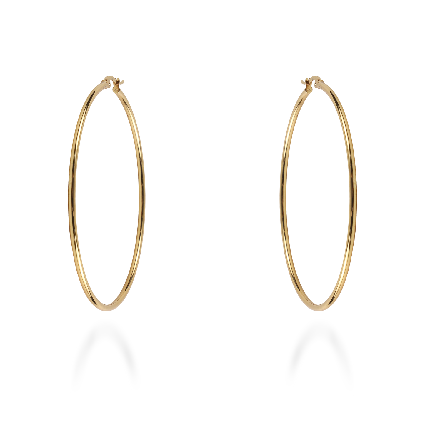 Σκουλαρίκια κρίκοι Mar and Mar Aubrey από ανοξείδωτο ατσάλι