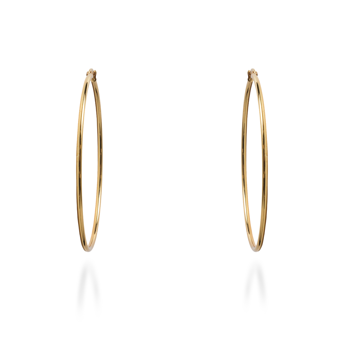 Σκουλαρίκια κρίκοι Mar and Mar Aubrey από ανοξείδωτο ατσάλι