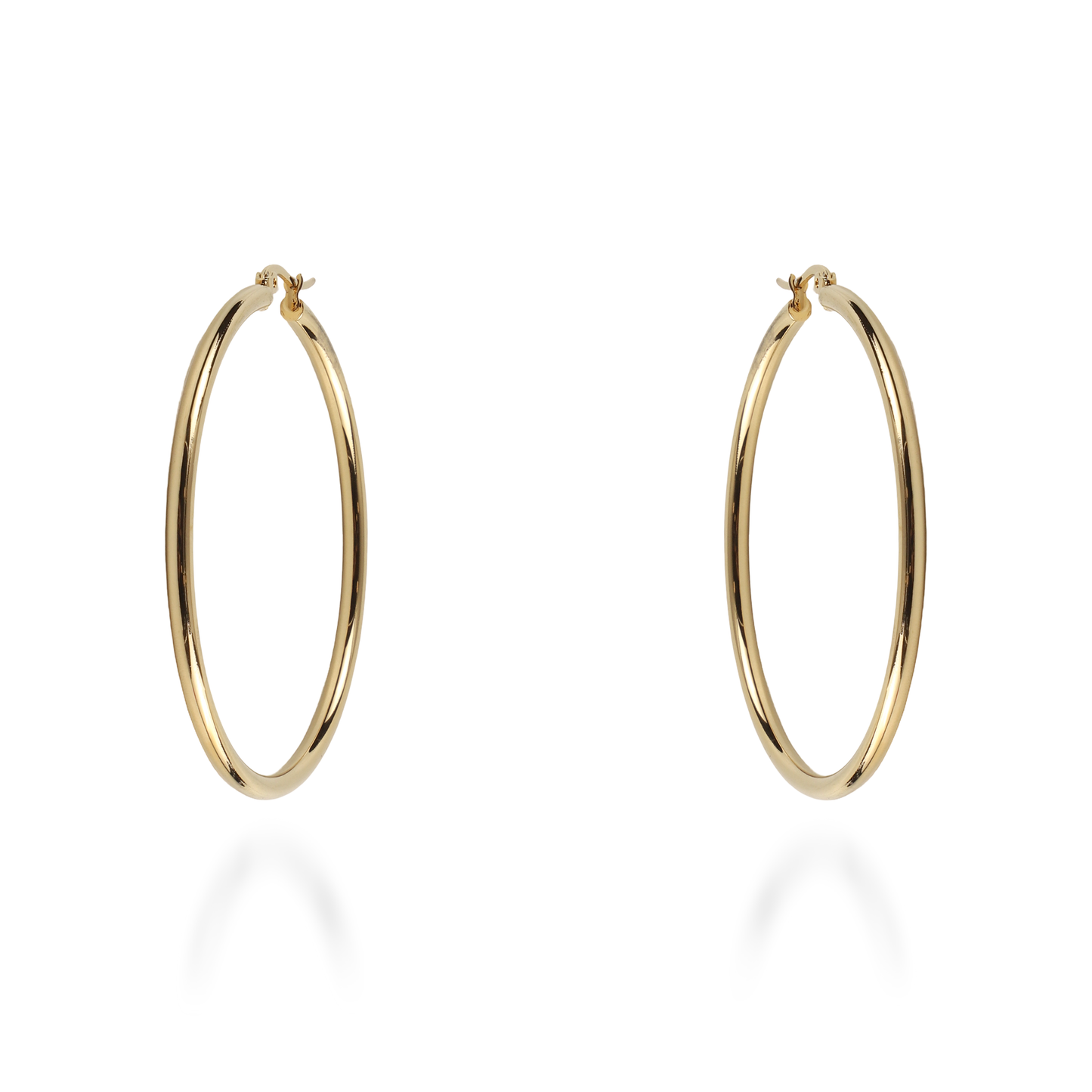 Σκουλαρίκια κρίκοι Mar and Mar Aubrey από ανοξείδωτο ατσάλι