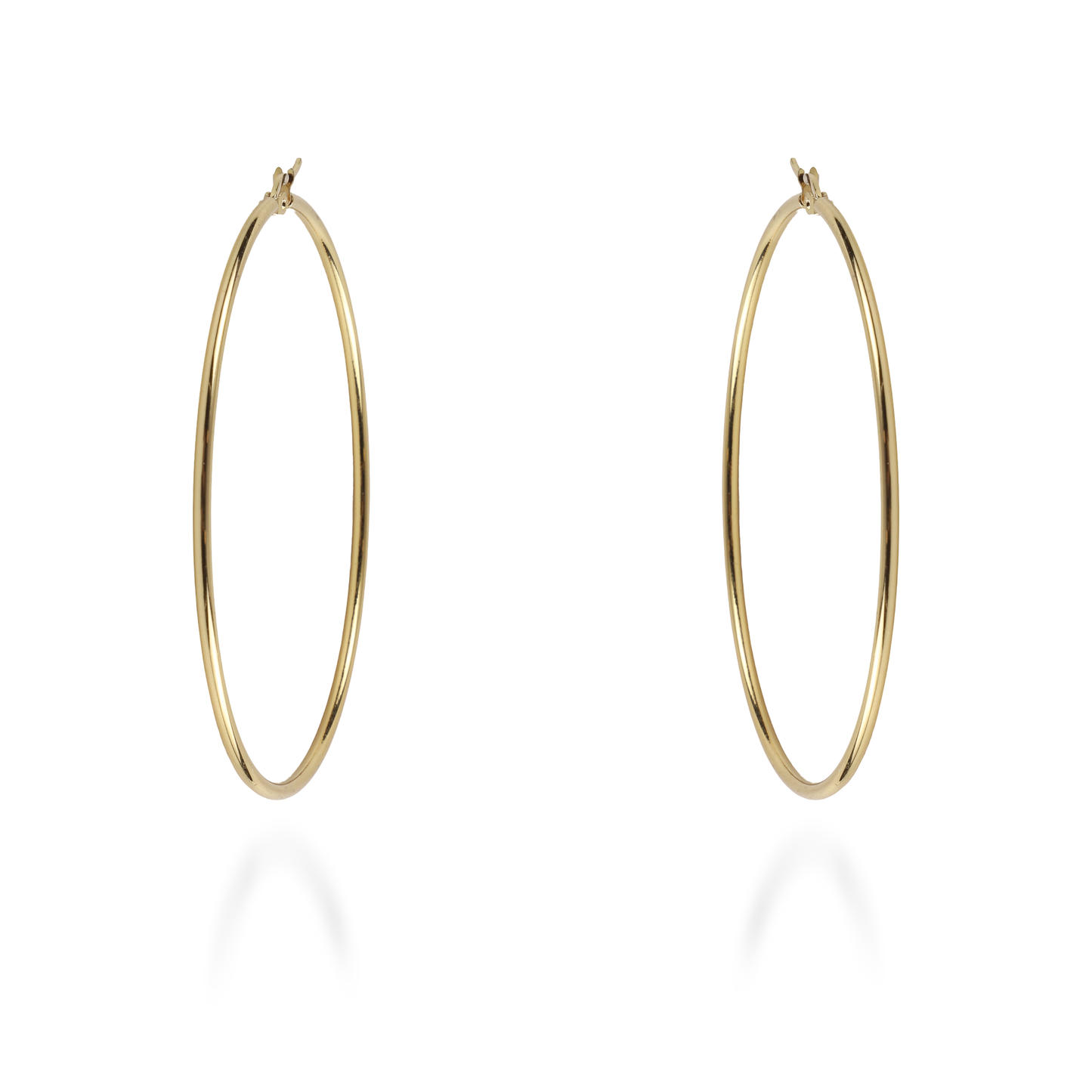 Σκουλαρίκια κρίκοι Mar and Mar Aubrey από ανοξείδωτο ατσάλι