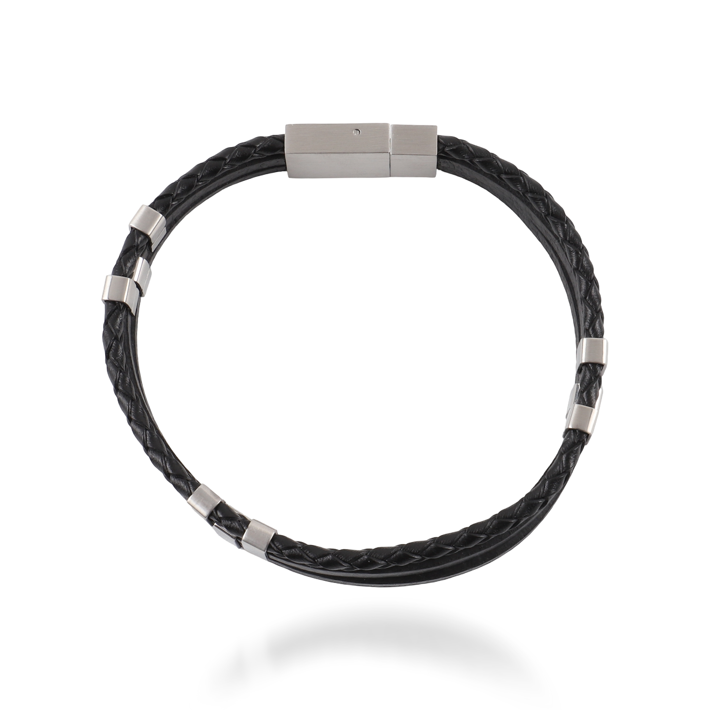 Ανδρικό βραχιόλι Mar and Mar Corey (Black) από ανοξείδωτο ατσάλι