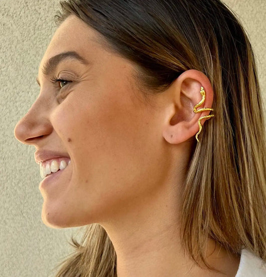 Σκουλαρίκια cuff φίδι Mar & Mar Snake II Cuff