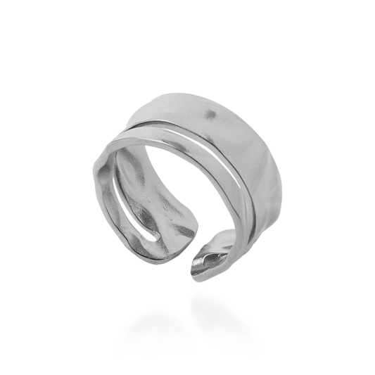 Γυναικείο δαχτυλίδι Mar and Mar Nimelle Silver από ανοξείδωτο ατσάλι