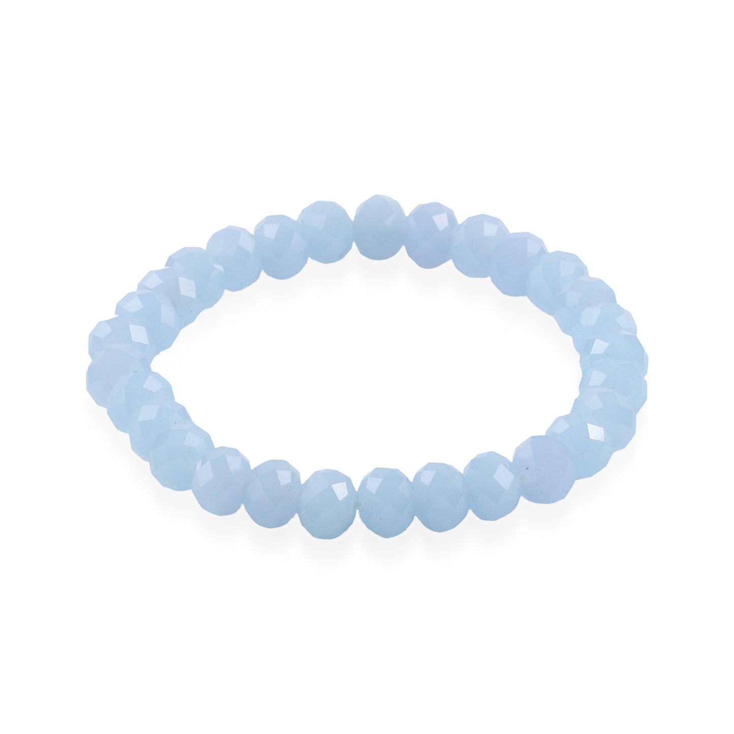 Χειροποίητο βραχιόλι με χάντρες Mar and Mar Bliss Candy (Light Blue)