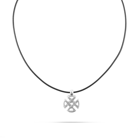 Κολιέ με επάργυρο κρεμαστό Mar and Mar Sagen