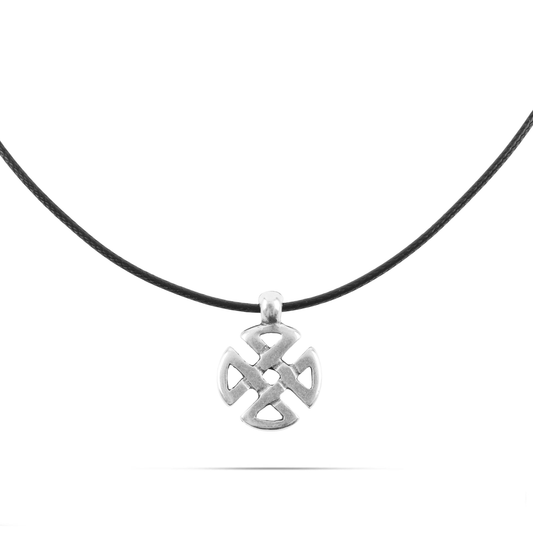 Κολιέ με επάργυρο κρεμαστό Mar and Mar Sagen