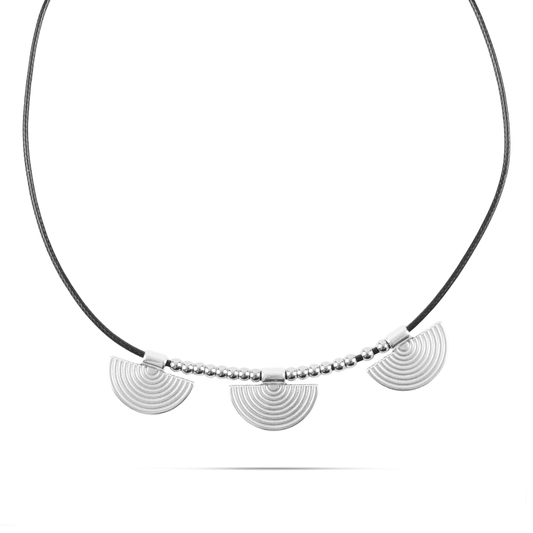 Κολιέ με επάργυρα κρεμαστά Mar and Mar Payton