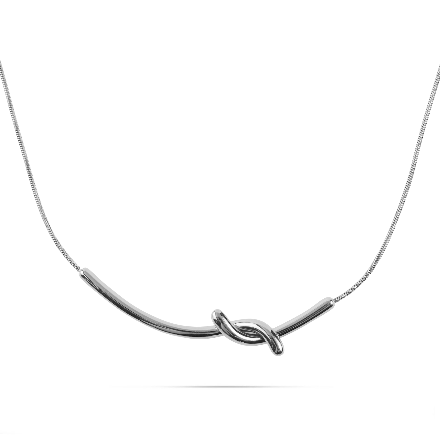 Κολιέ Mar and Mar Clarie Silver από ανοξείδωτο ατσάλι