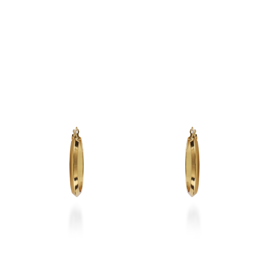 Σκουλαρίκια κρίκοι Mar and Mar Cindy από ανοξείδωτο ατσάλι