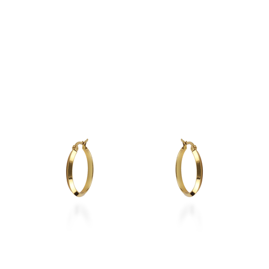 Σκουλαρίκια κρίκοι Mar and Mar Cindy από ανοξείδωτο ατσάλι