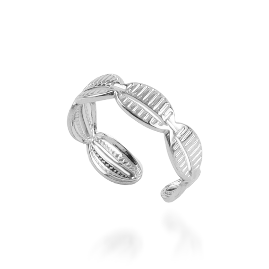 Γυναικείο δαχτυλίδι Mar and Mar Ariana Silver από ανοξείδωτο ατσάλι