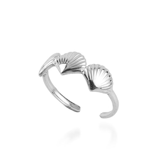 Γυναικείο δαχτυλίδι Mar and Mar Poppy Silver από ανοξείδωτο ατσάλι