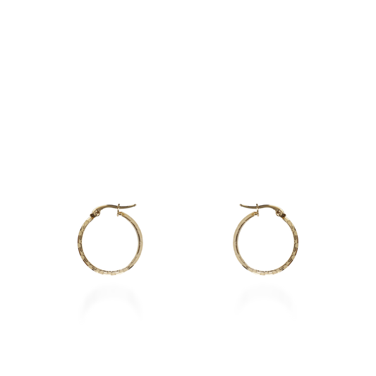 Σκουλαρίκια κρίκοι Mar and Mar Acrol (2 cm) από ανοξείδωτο ατσάλι