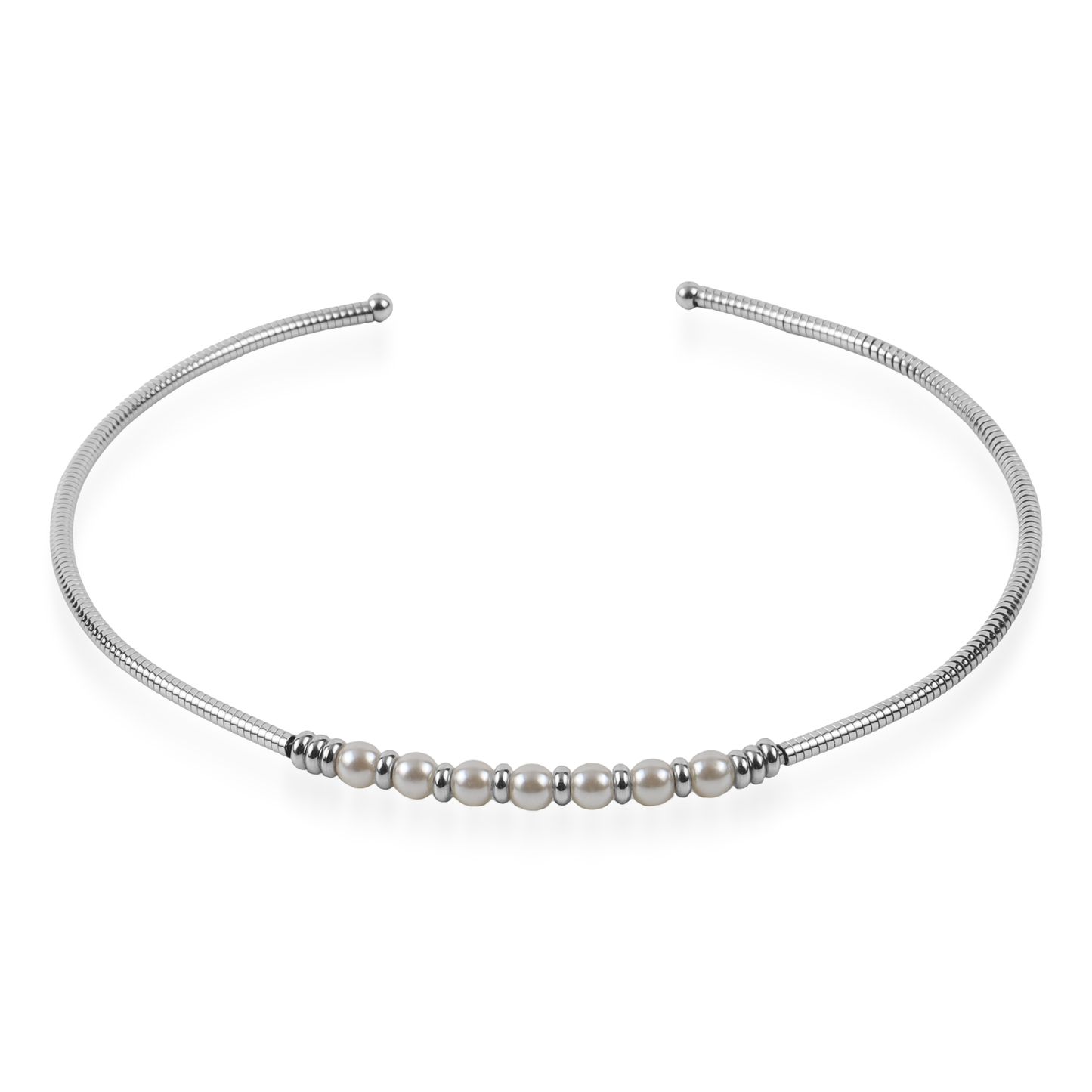 Choker με πέρλες Mar and Mar Henrietta από ανοξείδωτο ατσάλι