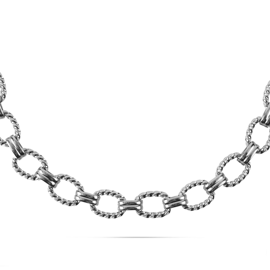 Αλυσίδα λαιμού Mar and Mar Fabiana Silver από ανοξείδωτο ατσάλι