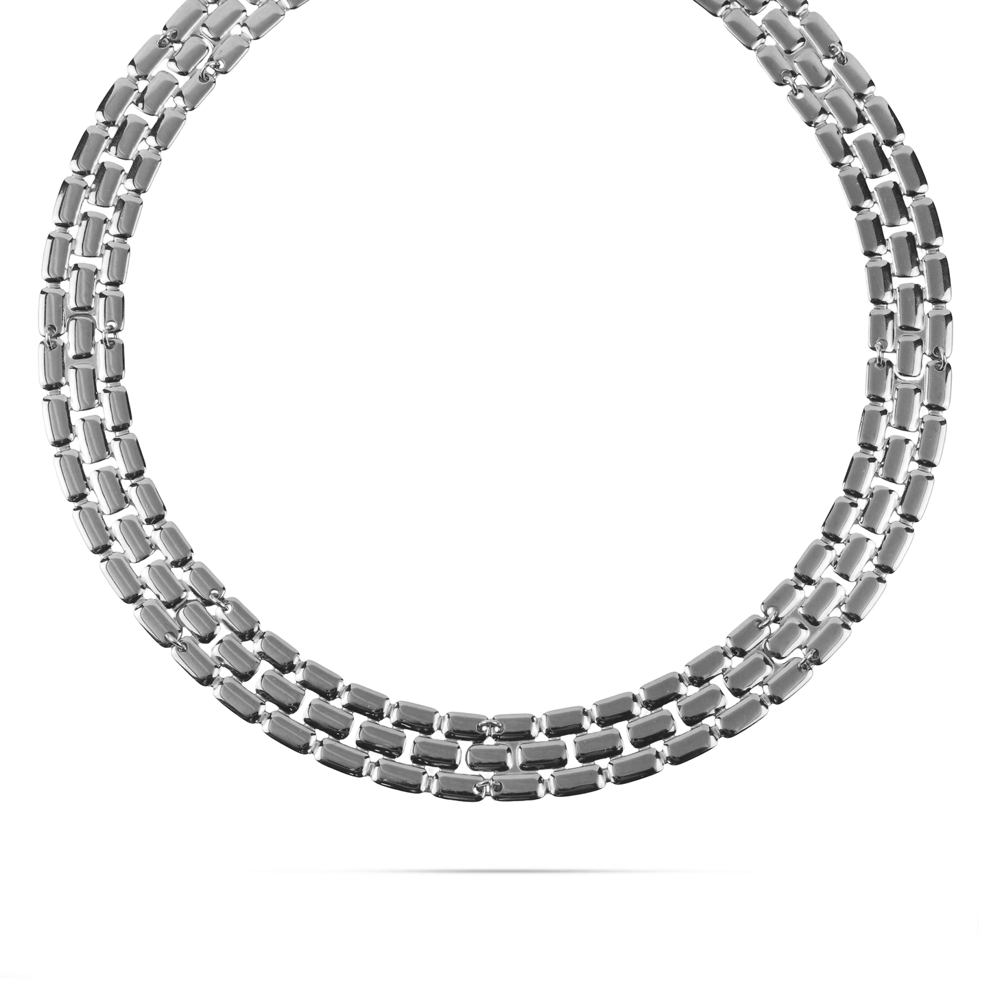 Αλυσίδα λαιμού Mar and Mar Molly Silver από ανοξείδωτο ατσάλι