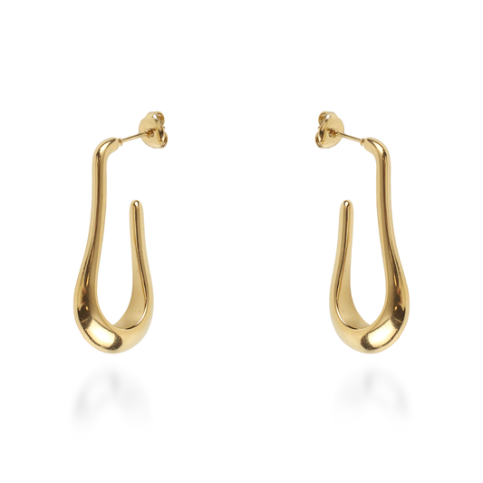 Σκουλαρίκια κρεμαστά Mar and Mar Melanie από ανοξείδωτο ατσάλι