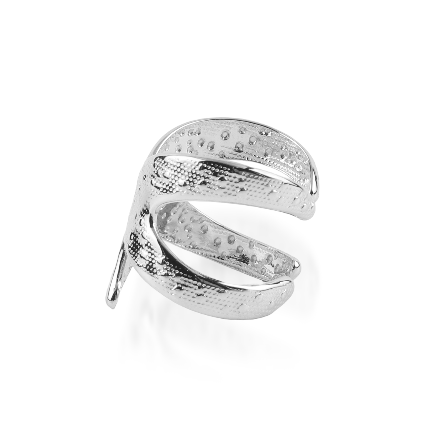 Γυναικείο δαχτυλίδι Mar and Mar Starfish III Silver από ανοξείδωτο ατσάλι