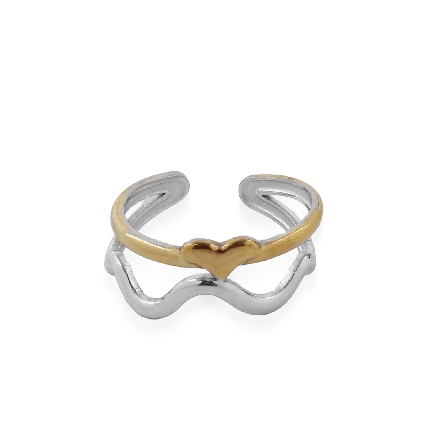 Γυναικείο δαχτυλίδι Mar and Mar Cybele Mix από ανοξείδωτο ατσάλι