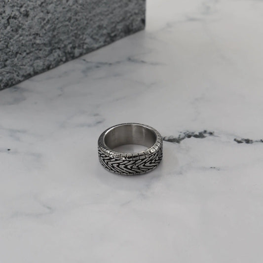 Ανδρικό δαχτυλίδι Mar and Mar Silan από ανοξείδωτο ατσάλι