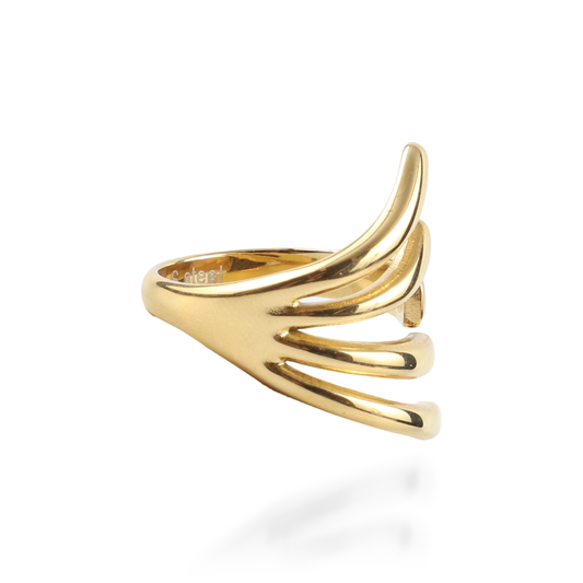 Γυναικείο δαχτυλίδι Mar and Mar Nectalia από ανοξείδωτο ατσάλi