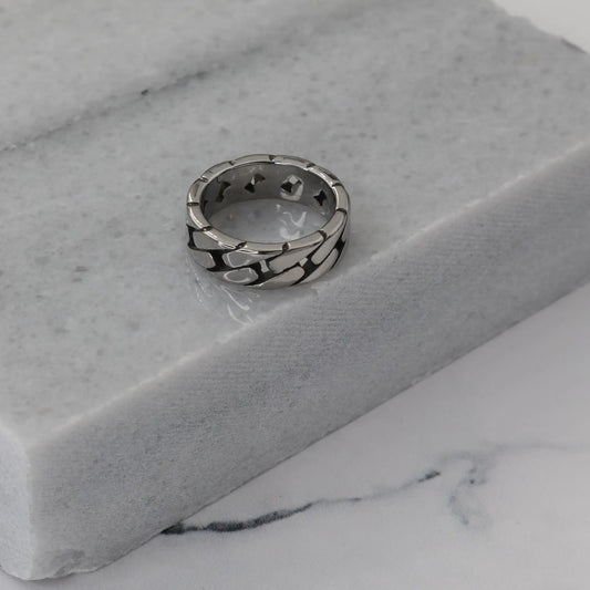 Ανδρικό δαχτυλίδι Mar and Mar Jeremy από ανοξείδωτο ατσάλι