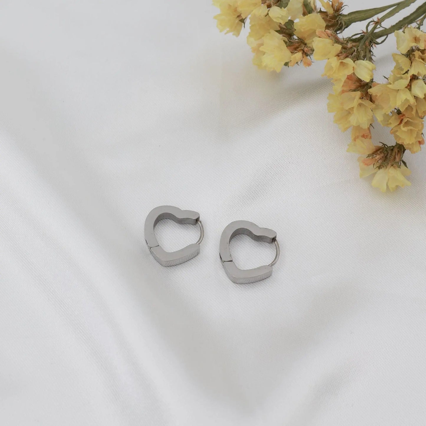 Σκουλαρίκια κρίκοι γεωμετρικοί Mar & Mar Mini Hoops ( Shape ) από ανοξείδωτο ατσάλι
