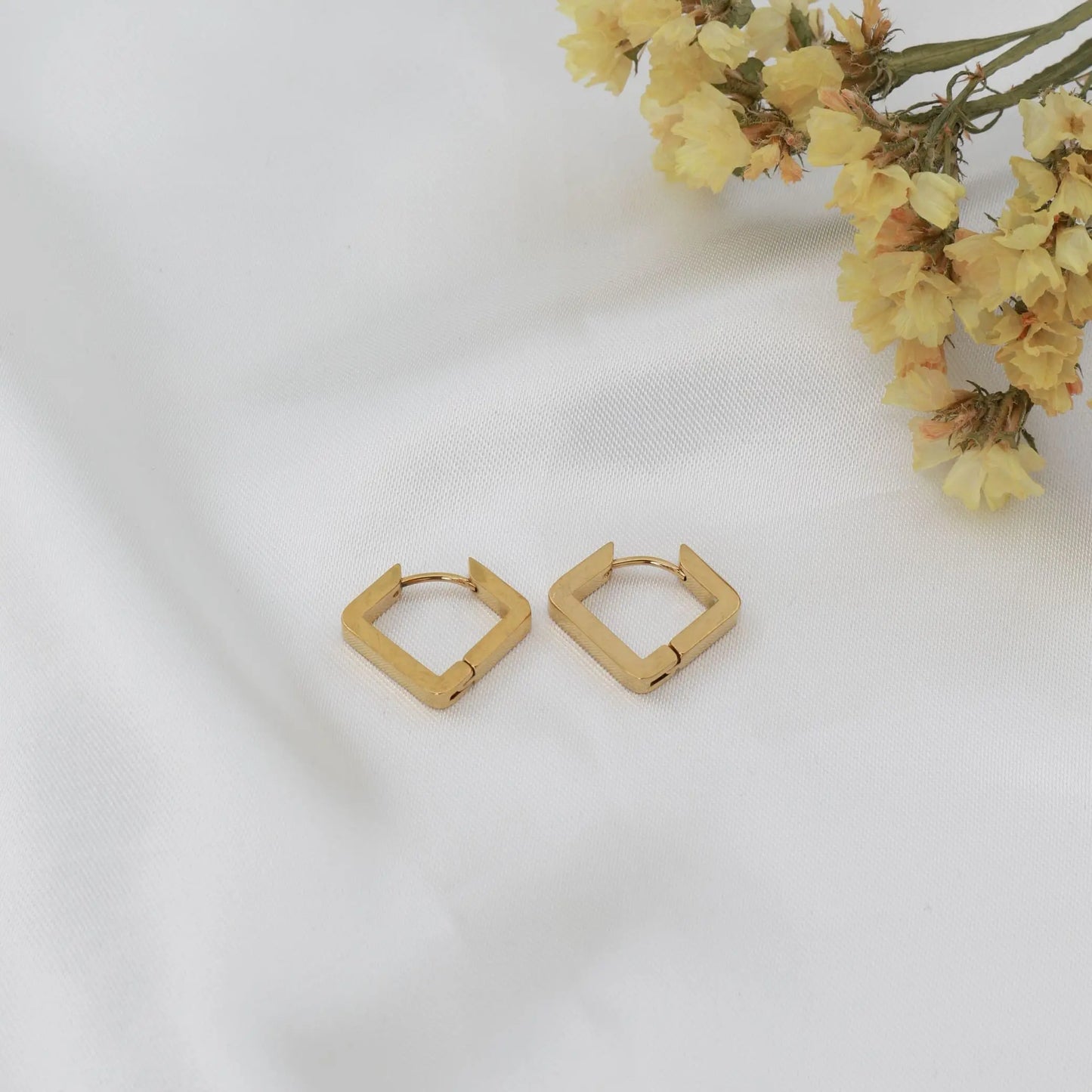 Σκουλαρίκια κρίκοι γεωμετρικοί Mar & Mar Mini Hoops ( Shape ) από ανοξείδωτο ατσάλι