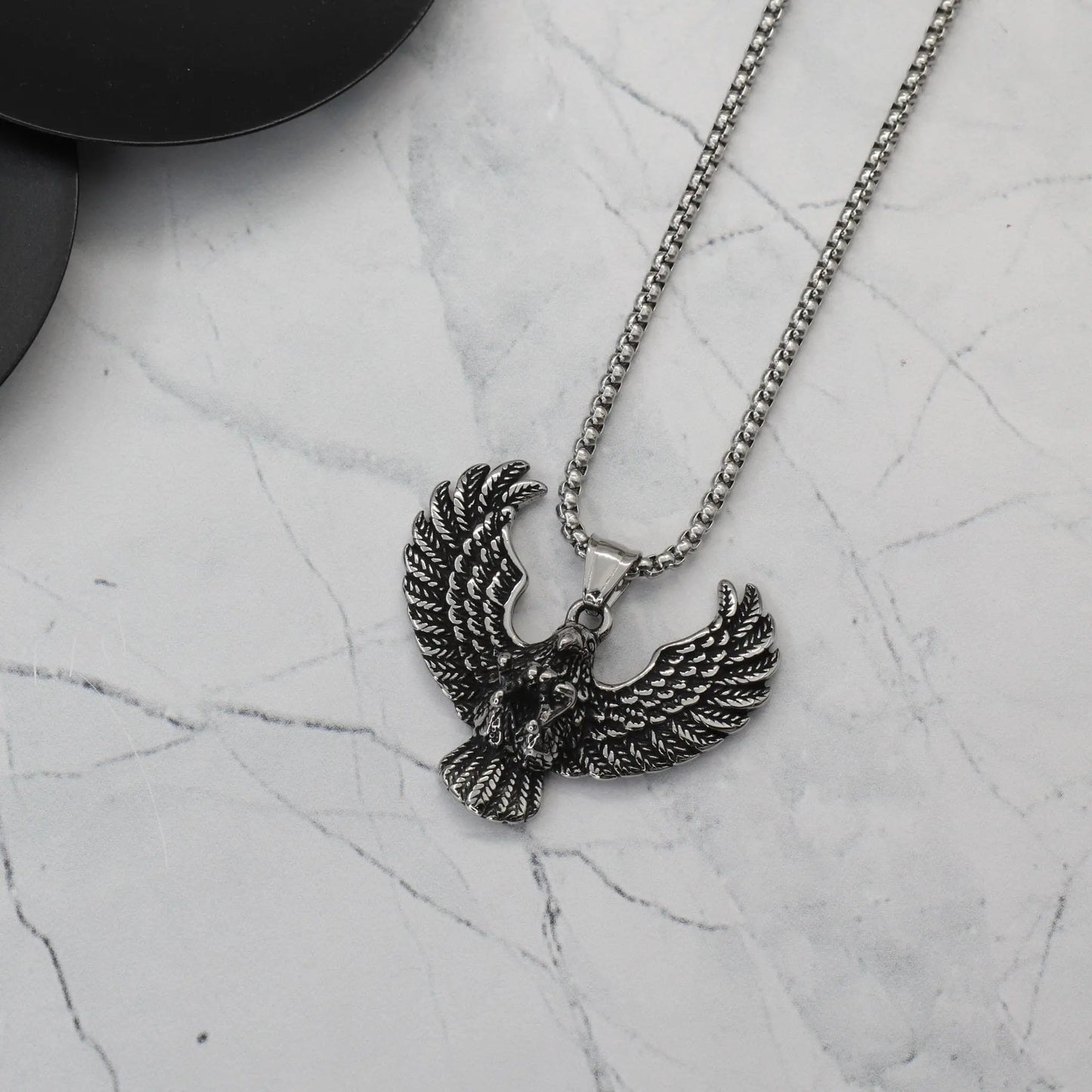 Ανδρικό Κολιέ αετού Mar & Mar Eagle από ανοξείδωτο ατσάλι