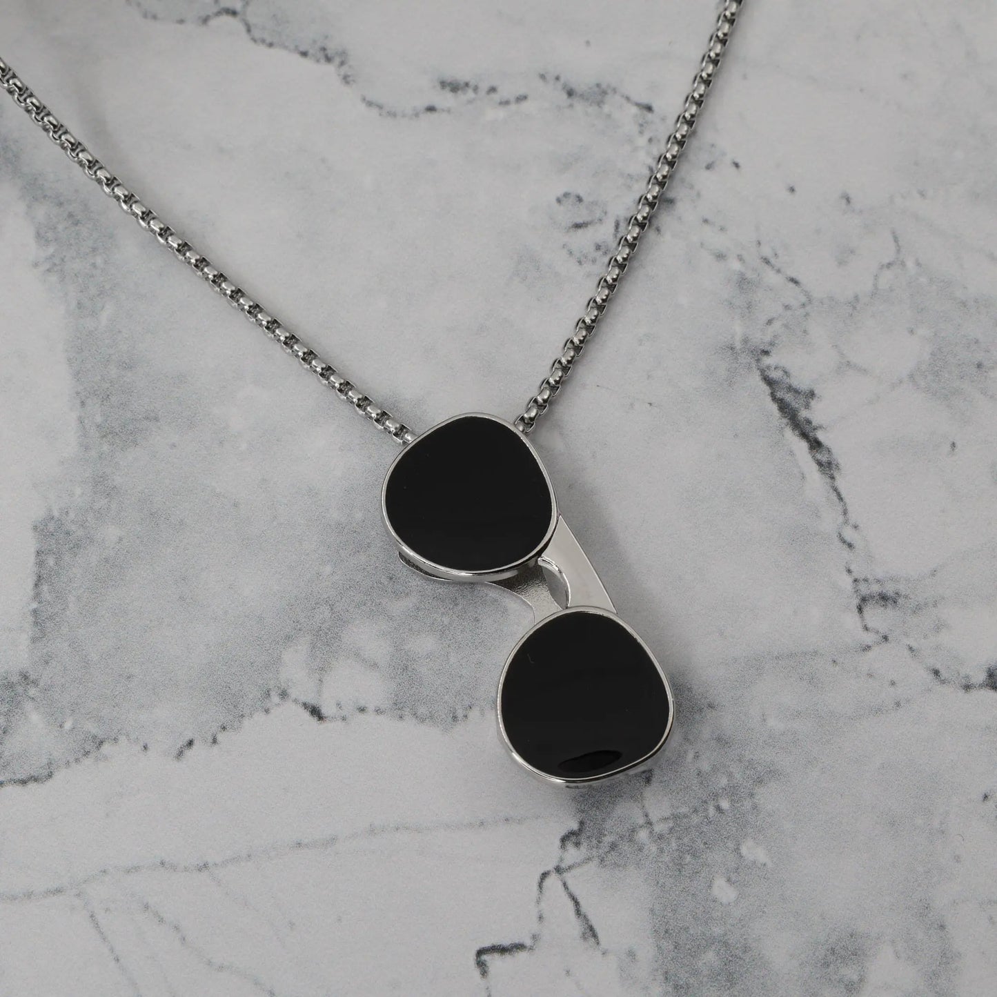 Ανδρικό Κολιέ γυαλιά ηλίου Mar & Mar Sunglasses από ανοξείδωτο ατσάλι