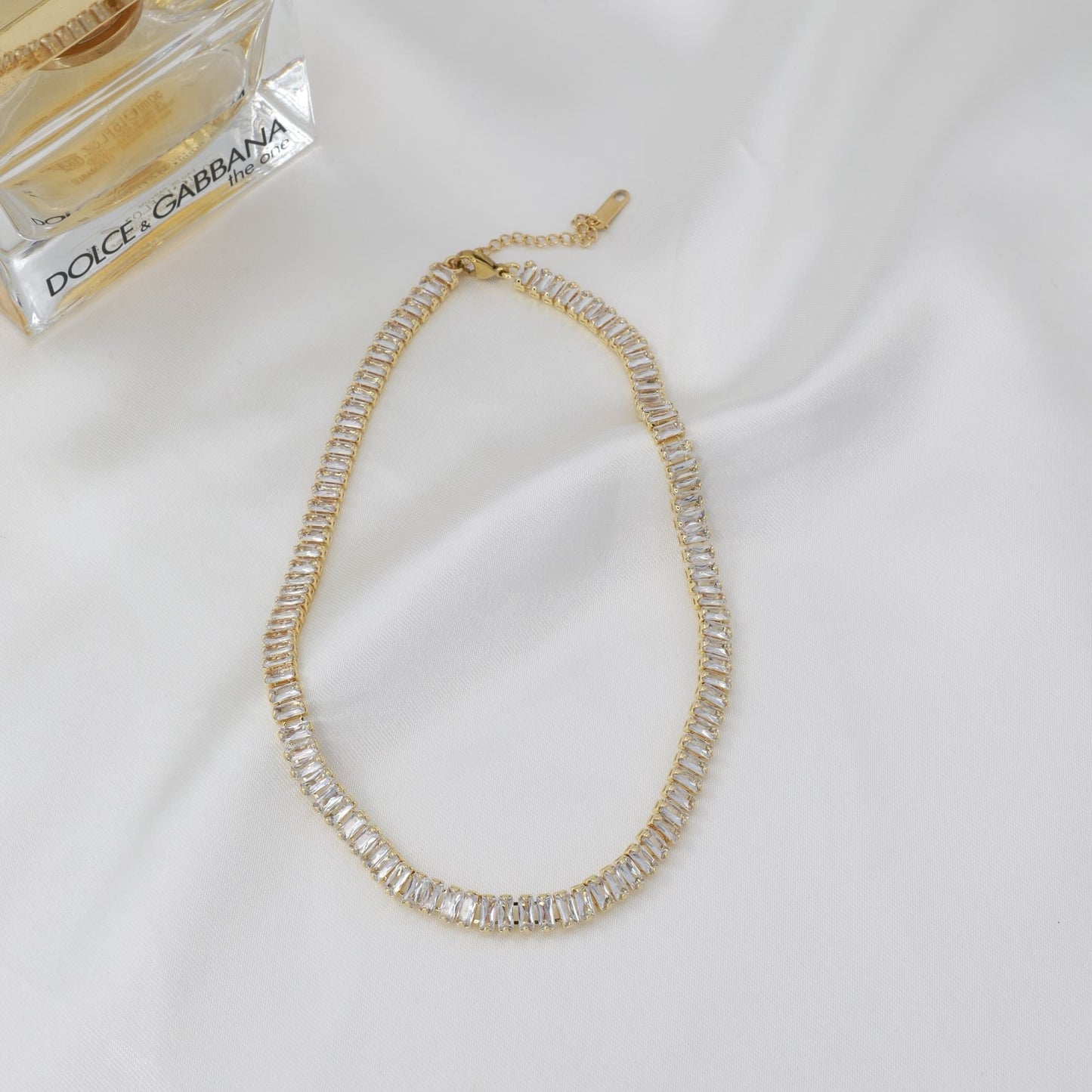 Αλυσίδα λαιμού με ζιργκόν Mar and Mar Riviera Necklace