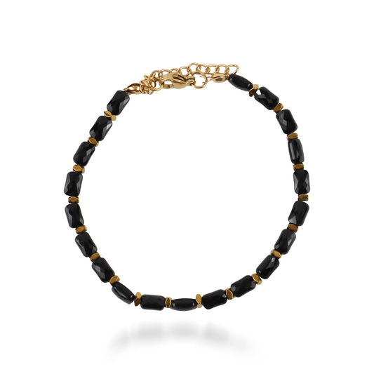 Ανδρικό βραχιόλι με Αιματίτη Mar and Mar Kenlon από ανοξείδωτο ατσάλι