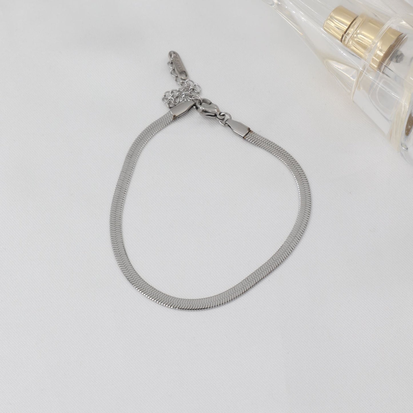 Αλυσίδα χεριού Flat Snake Mar and Mar Flat Snake (Silver) από Ανοξείδωτο ατσάλι