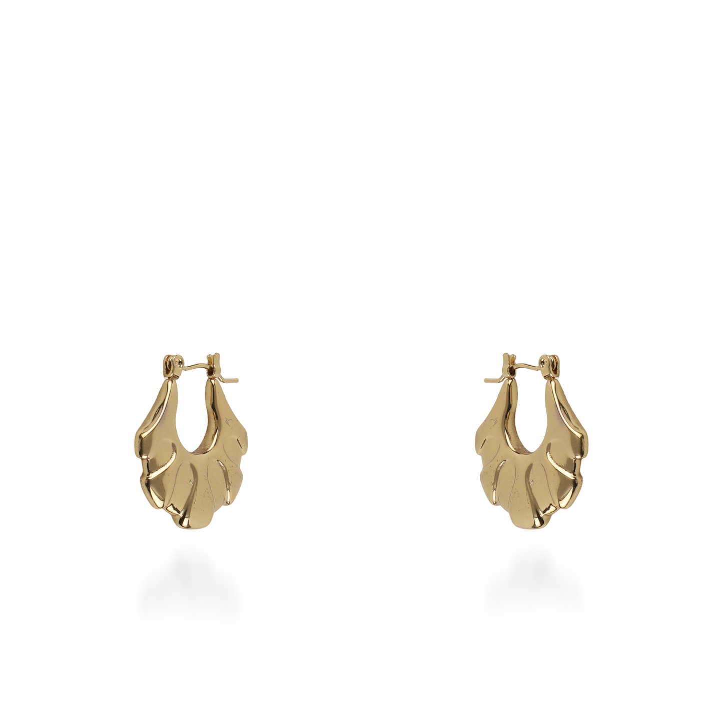 Σκουλαρίκια κρίκοι Mar and Mar Valyra από ανοξείδωτο ατσάλι