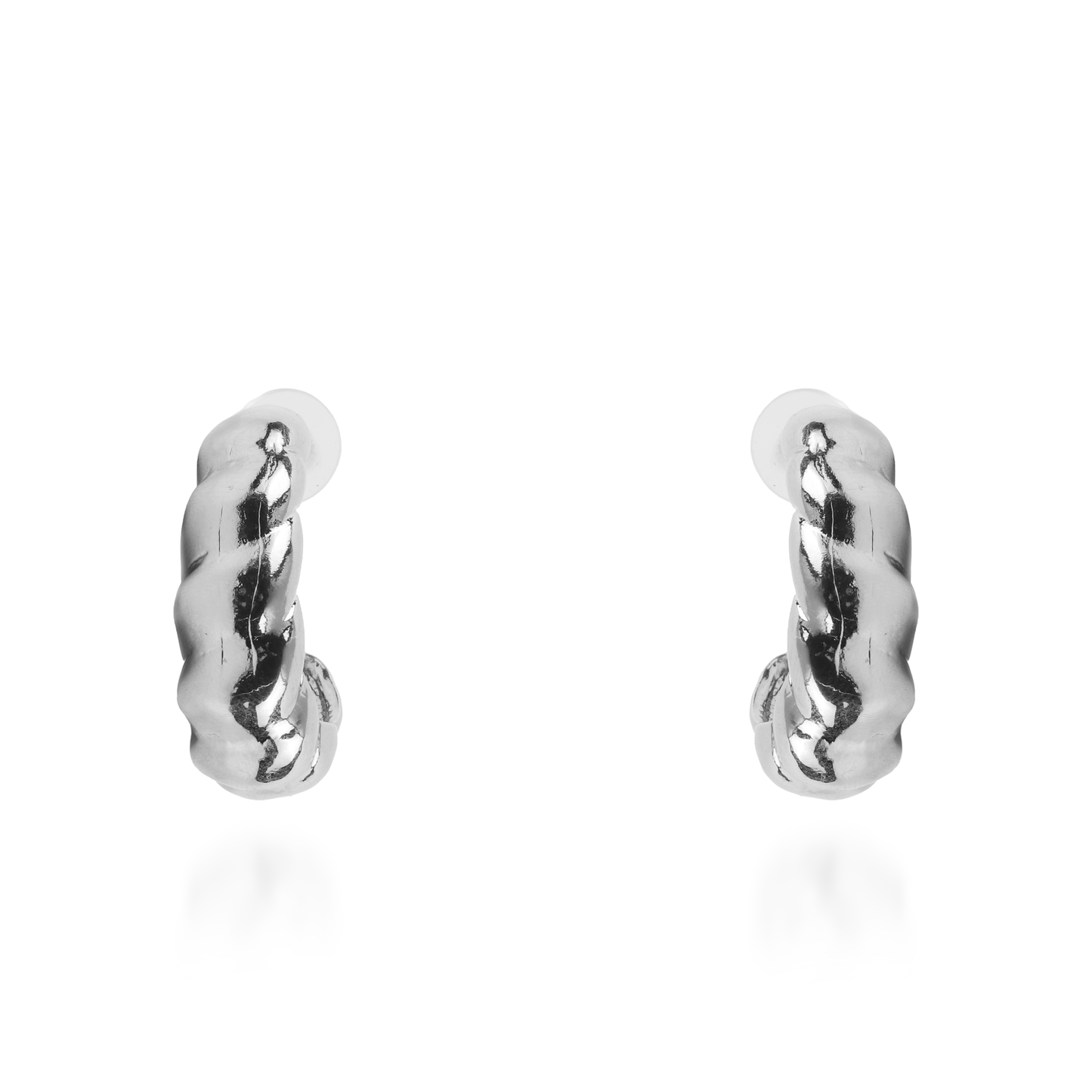 Σκουλαρίκια κρίκοι Mar and Mar Kaly από ανοξείδωτο ατσάλι