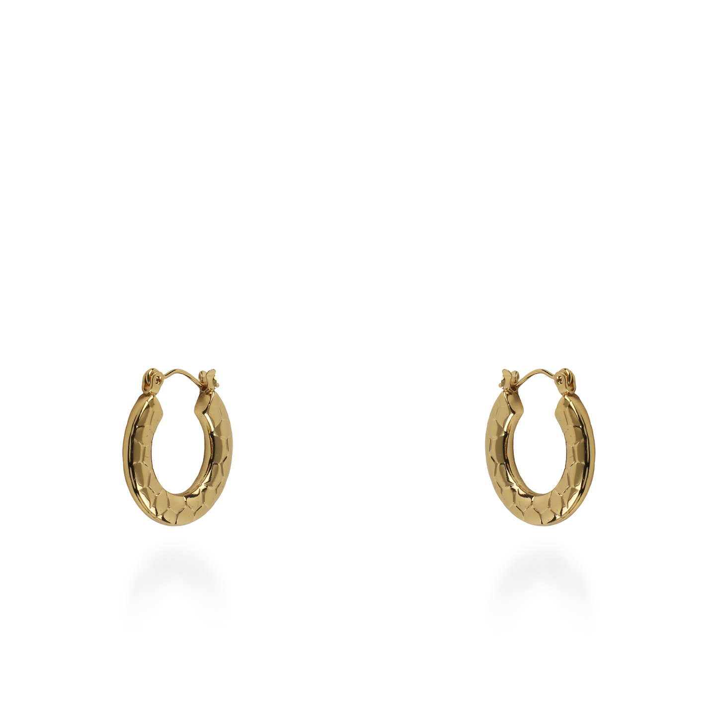 Σκουλαρίκια κρίκοι Mar and Mar Kyble από ανοξείδωτο ατσάλι