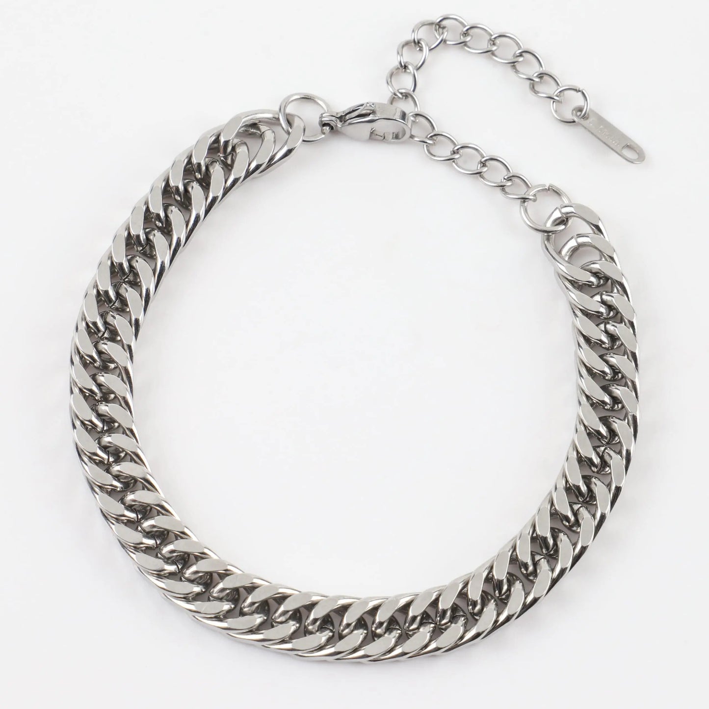 Αλυσίδα χεριού Curb 8mm Mar & Mar Jordan από ανοξείδωτο ατσάλι