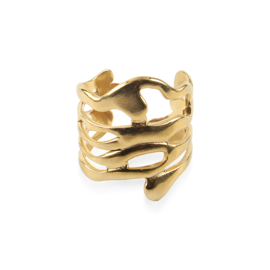 Γυναικείο δαχτυλίδι Mar and Mar Daphne από ανοξείδωτο ατσάλι