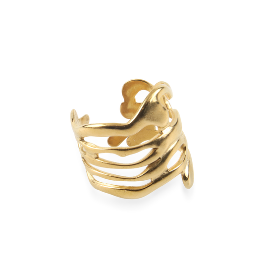 Γυναικείο δαχτυλίδι Mar and Mar Daphne από ανοξείδωτο ατσάλι