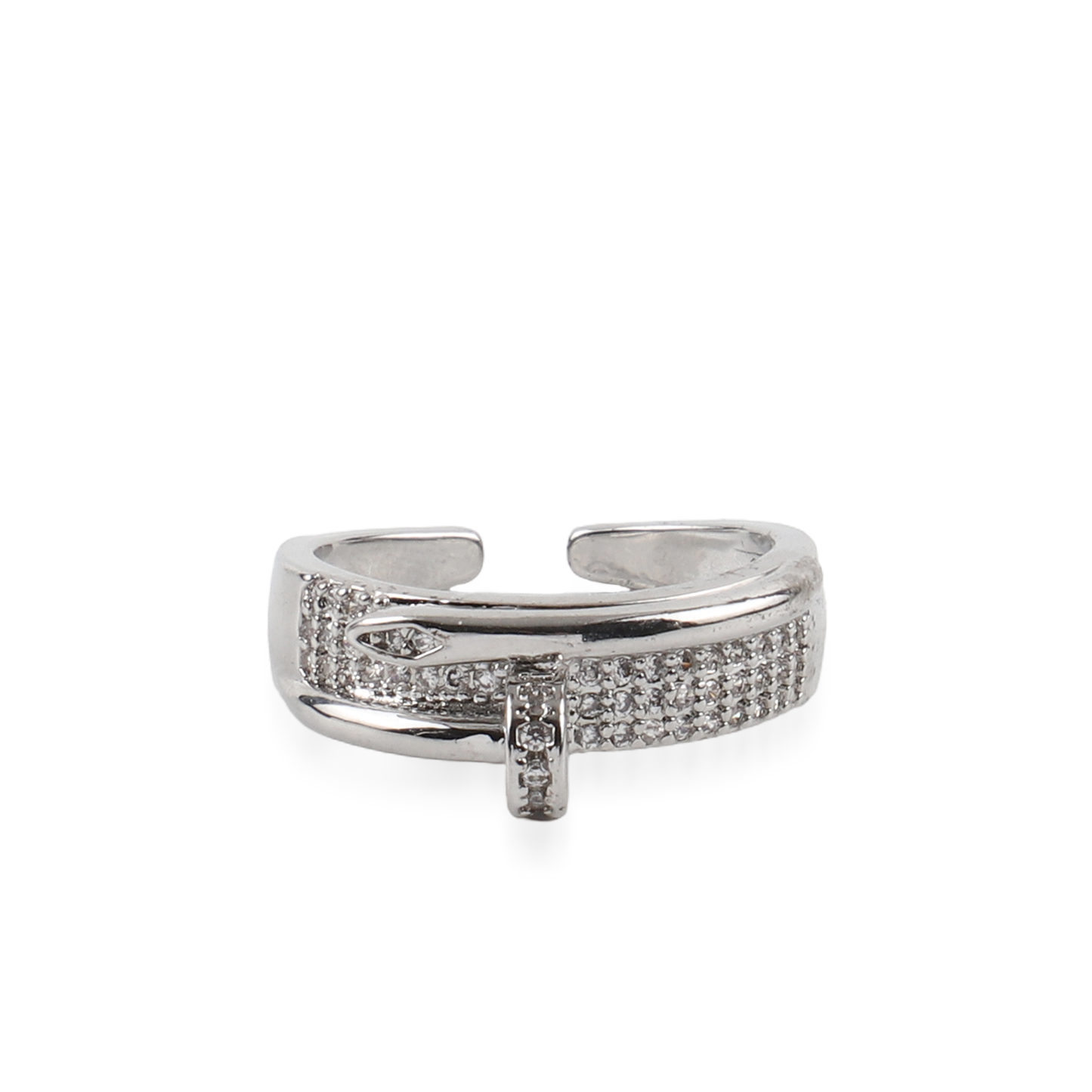 Γυναικείο δαχτυλίδι με πέτρες ζιργκόν Mar and Mar Nail Sparkle