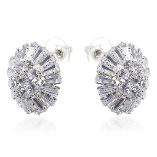 Σκουλαρίκια καρφωτά Mar and Mar Isabella Silver