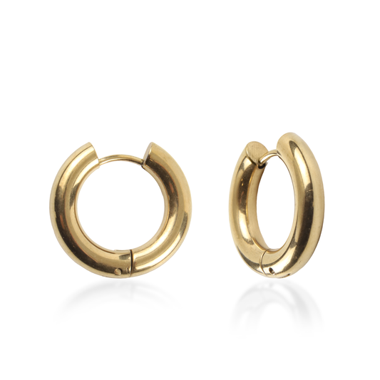 Σκουλαρίκια κρίκοι Mar and Mar Gwen από ανοξείδωτο ατσάλι